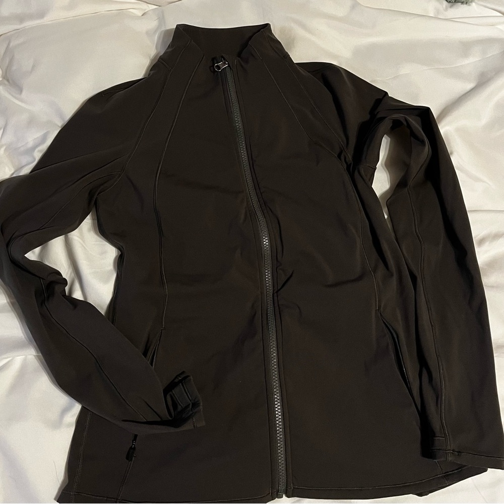 SPANX slim fit active jacket